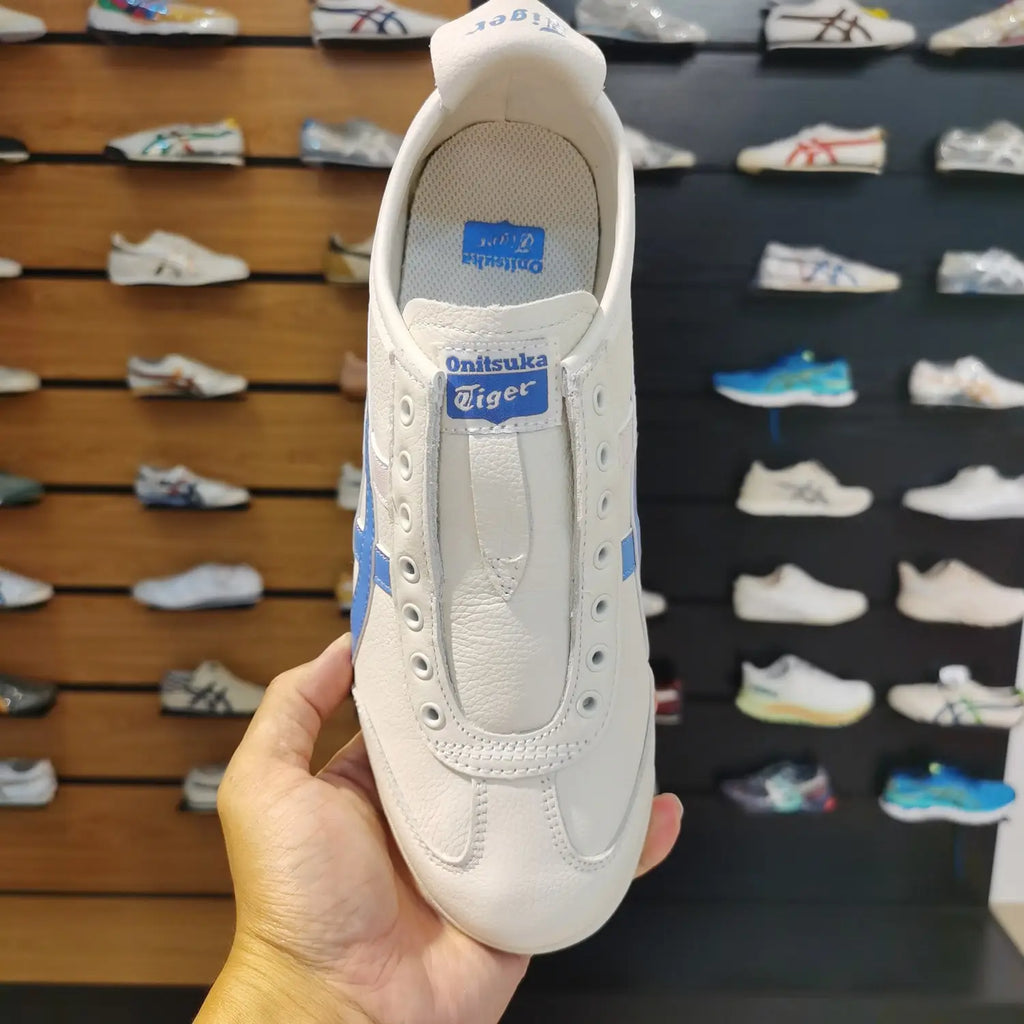 Onitsuka Tiger Mexico 66 Slip On White Sky Blue For Mens D-1923