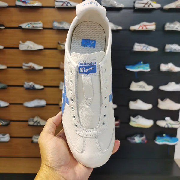 Onitsuka Tiger Mexico 66 Slip On White Sky Blue For Mens D-1923