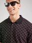 Karl Lagerfled Black Imported Polo T-Shirt