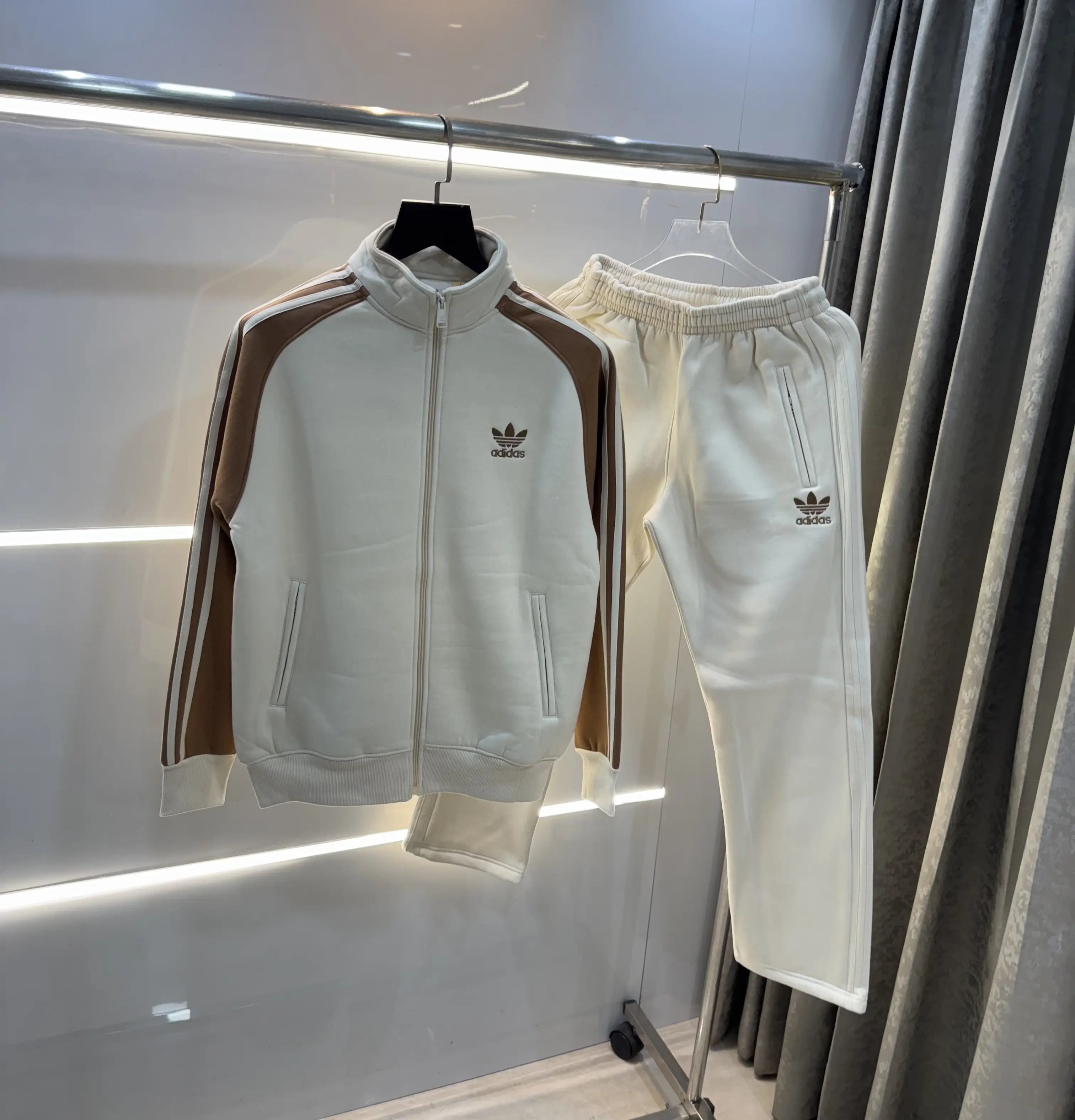 Adida s Cream Premium Classic Tracksuit Main image