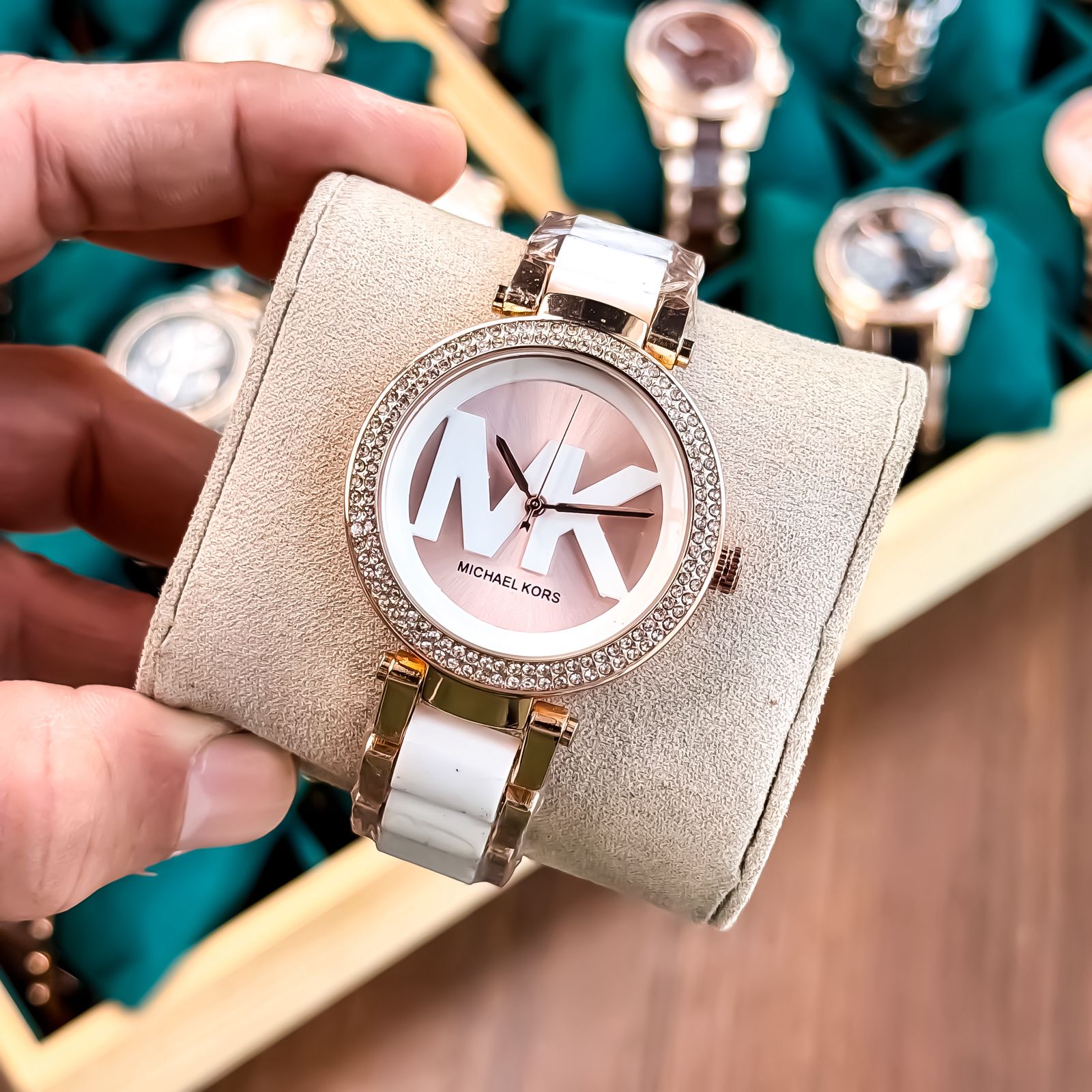 MICHAELKORS_LADIES_ROSE-WHITE