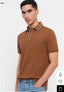 Tommy  Hilfiger Brown Premium Polo T-Shirt