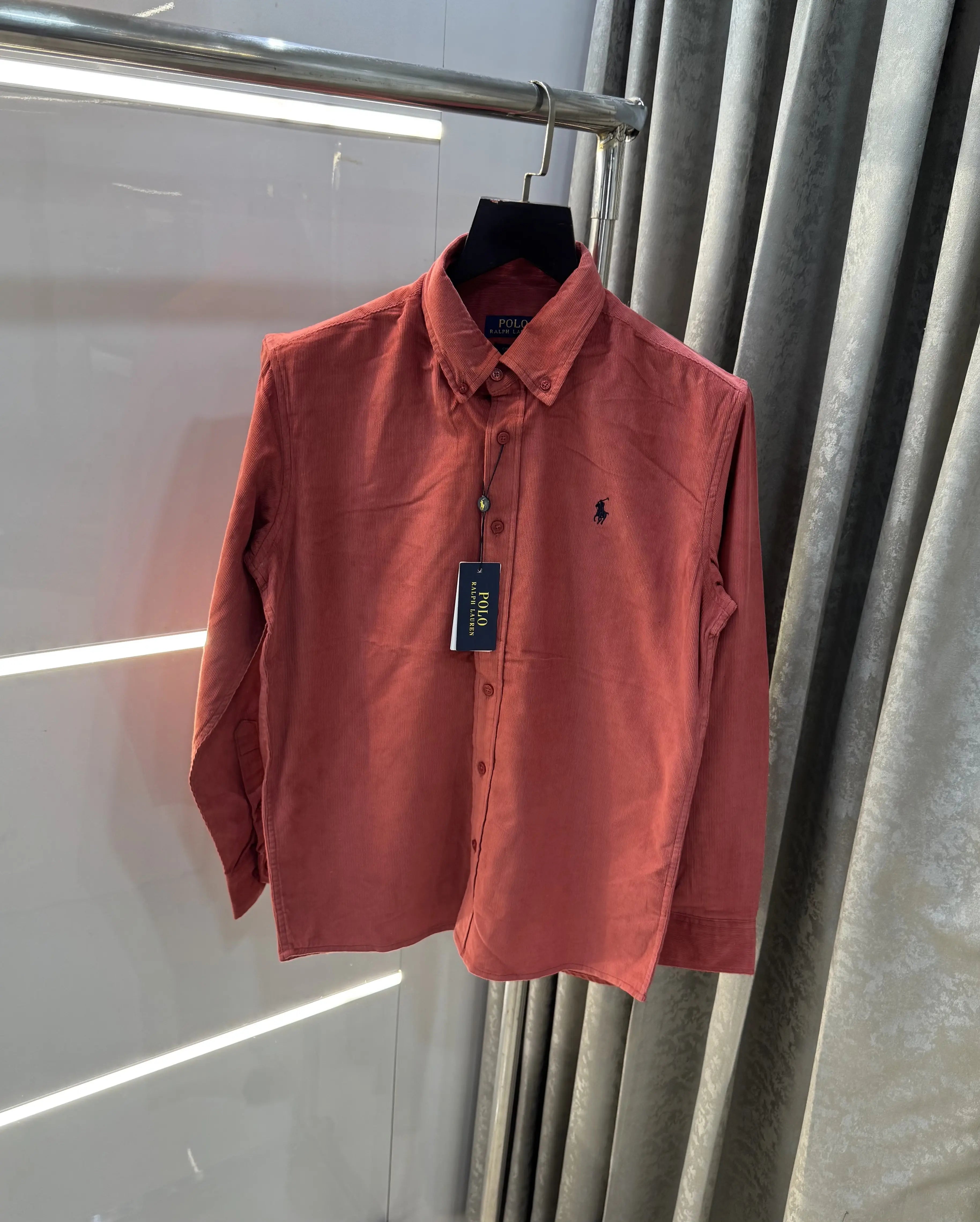 Ralph  Lauren Peach Embroidry Logo Premium Shirt Secondary image