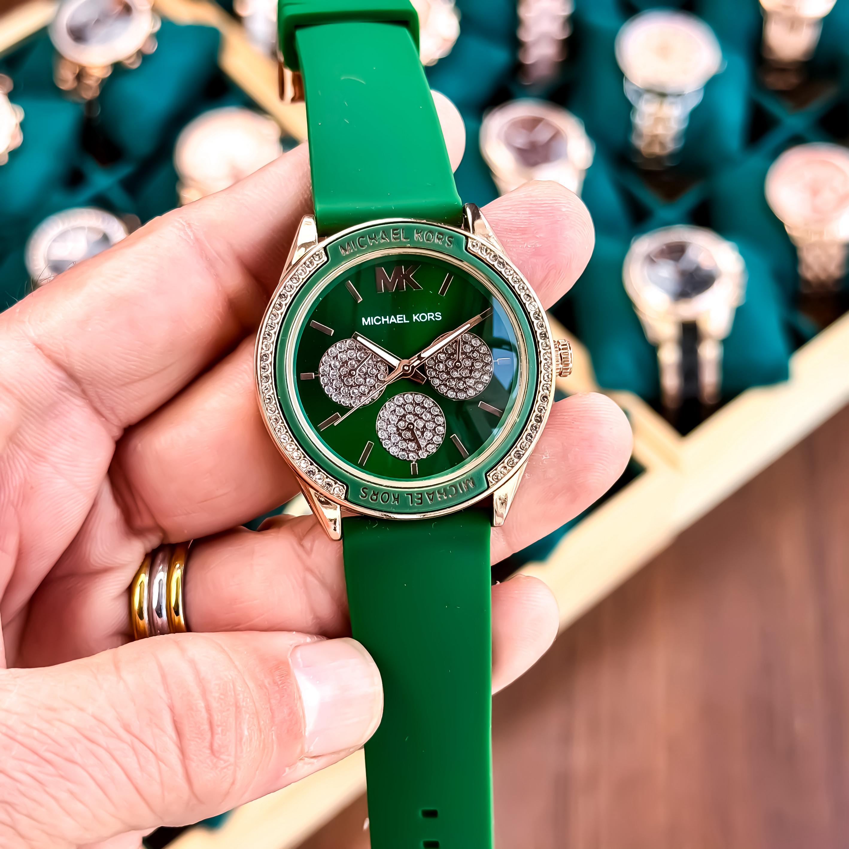 MICHAEKKORS_LADIES_ROSE-GREEN Main image