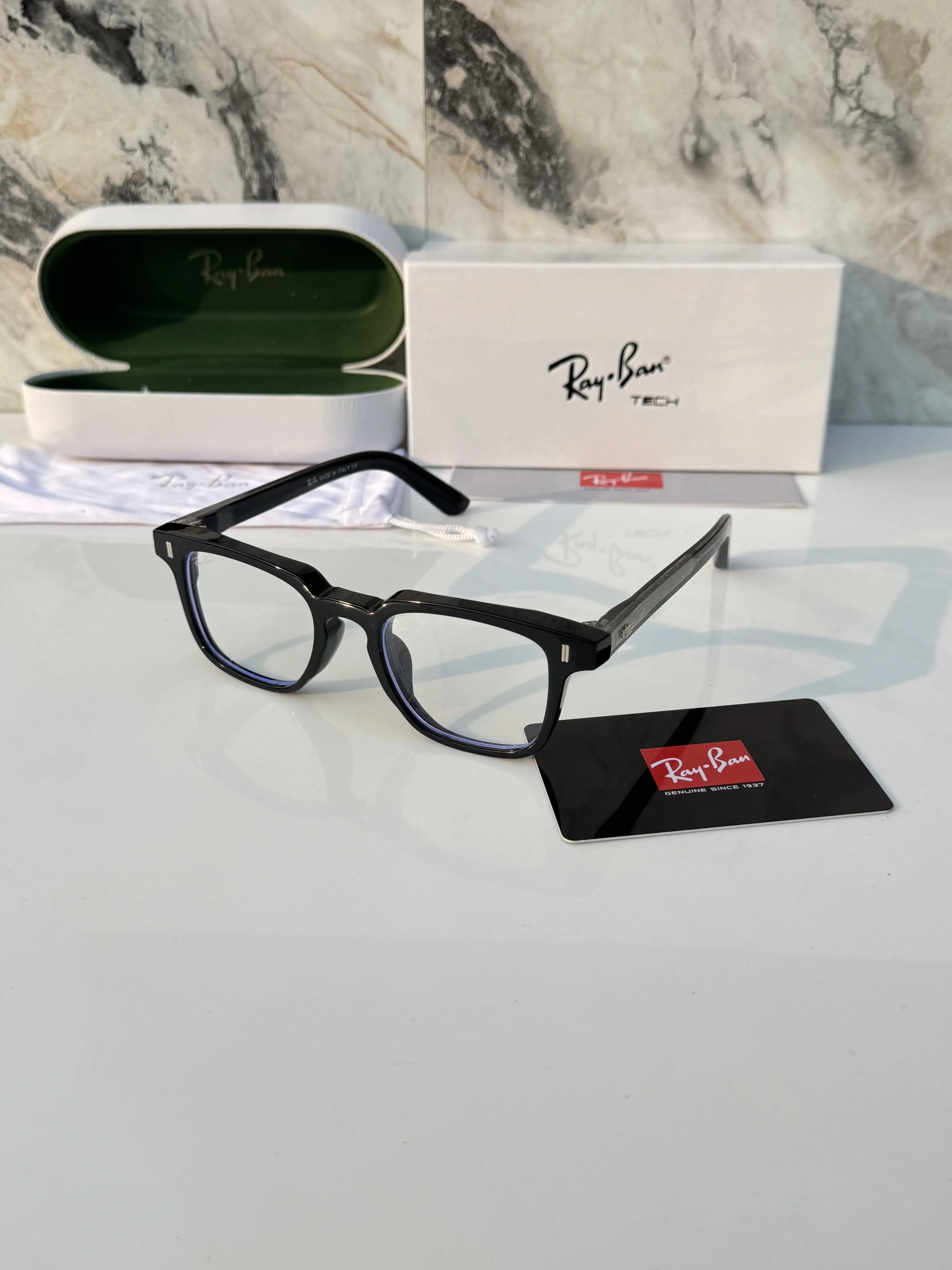 Rayban_1124_black_plano Secondary image