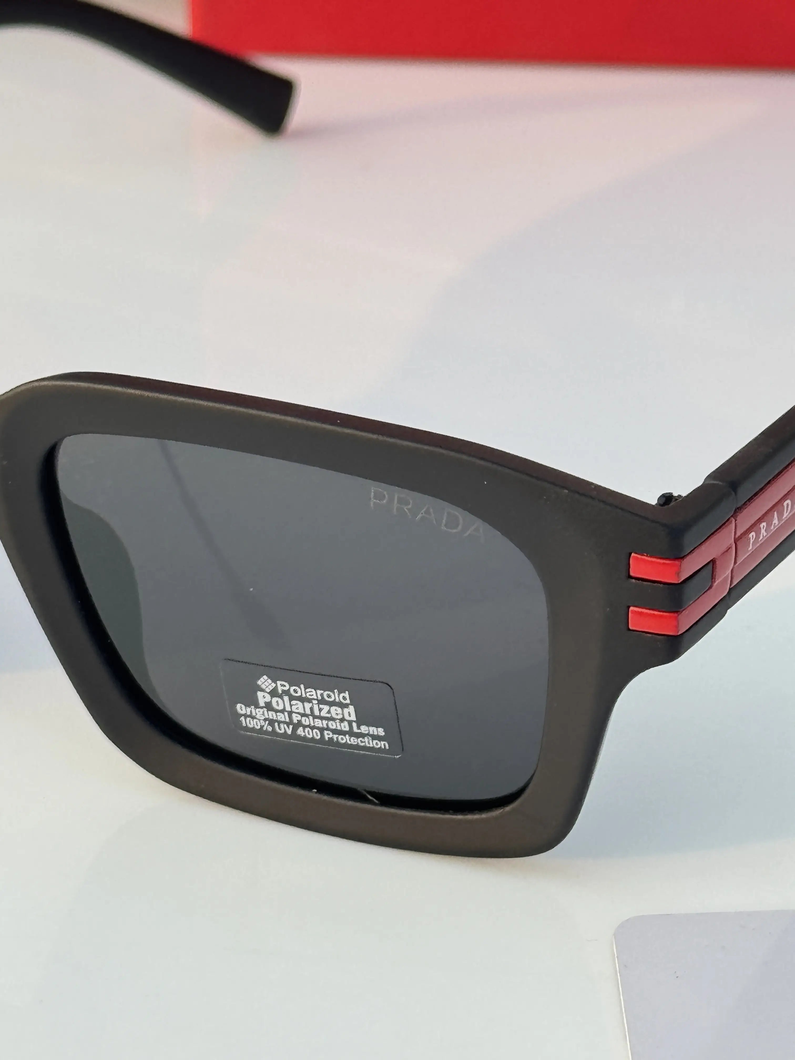 Prada_5110_black_red Secondary image