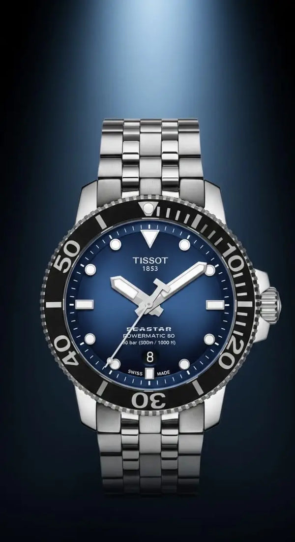 Tissot 1853 Sea Star Powermatic 80 Silver Blue