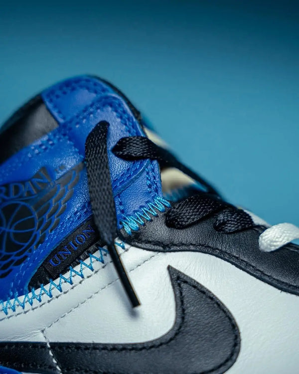 Nike Air Jordan 1 High Fragment X Union LA OG WHITE BLUE (SEMI UA)(FIX)
