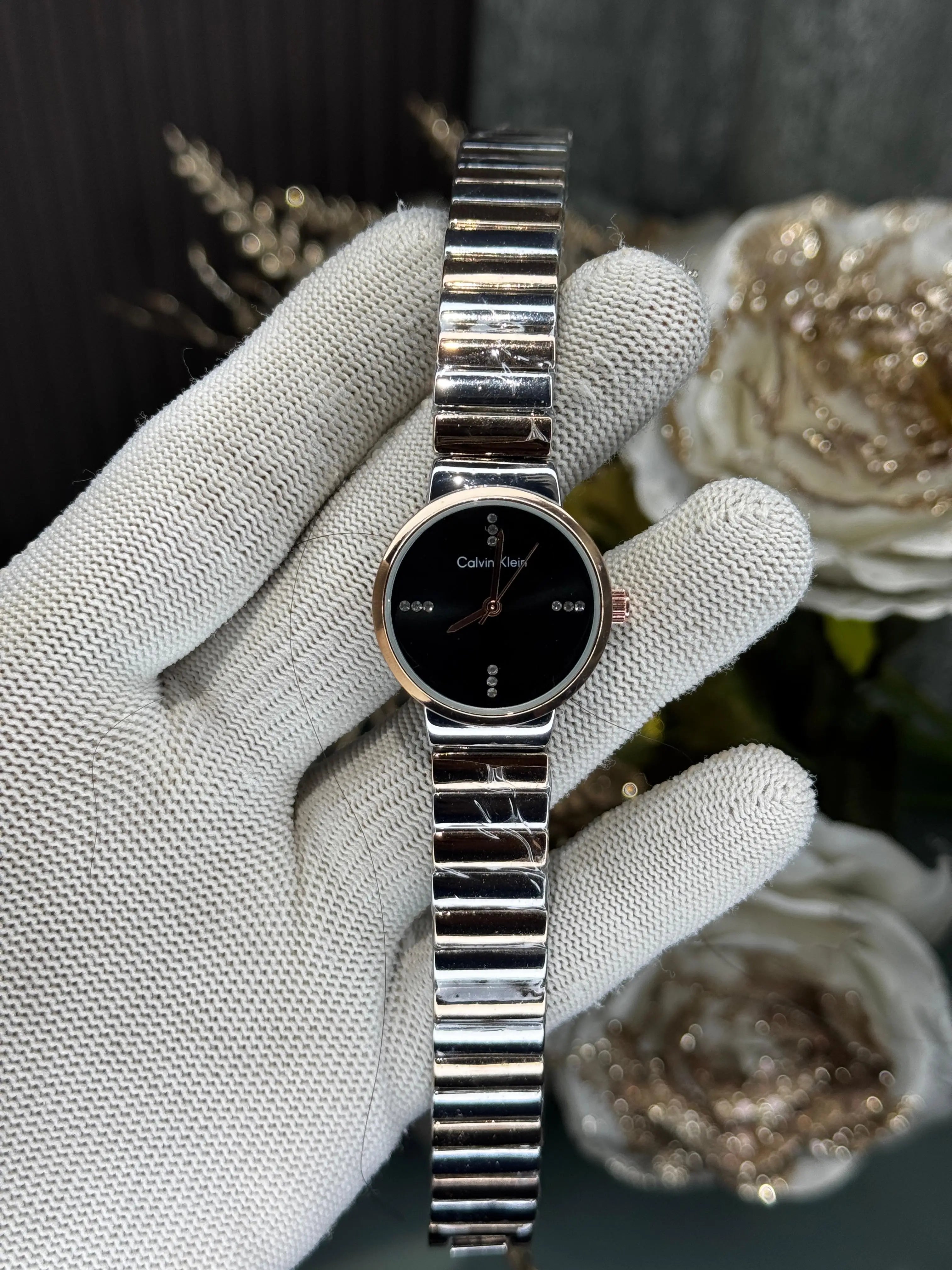 Calvin Klei n Dual Tone Black Premium Watch