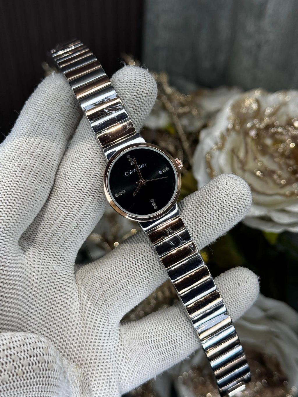 Calvin Klei n Dual Tone Black Premium Watch