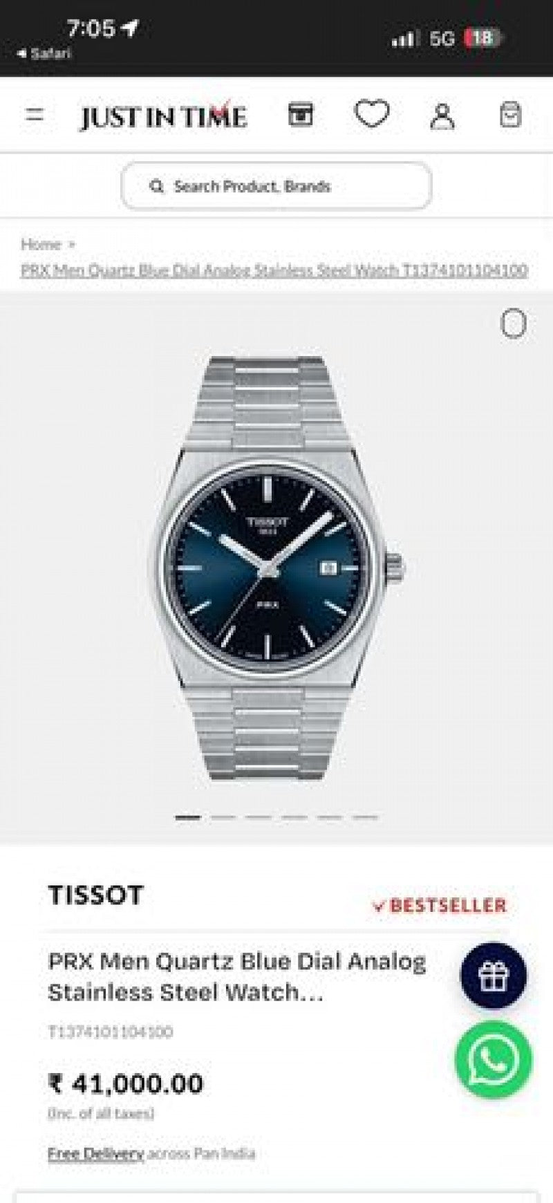 Tissot PRX Heavy quality Main image