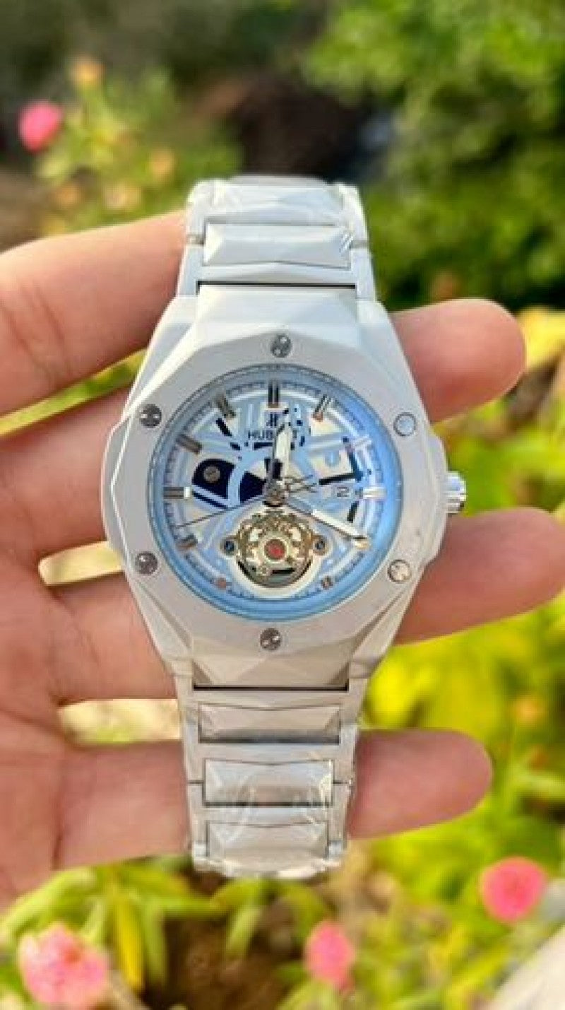 HUBLOT Tourbillon diamond cut