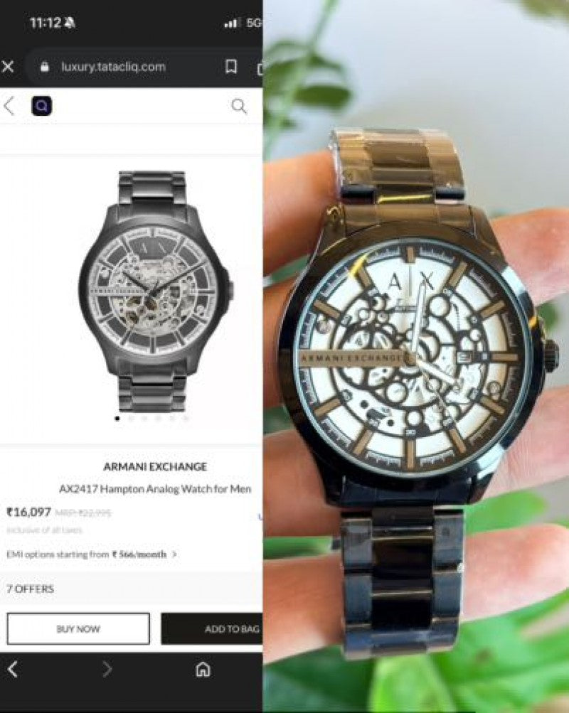 Armani Exchange Quartz Secondary image
