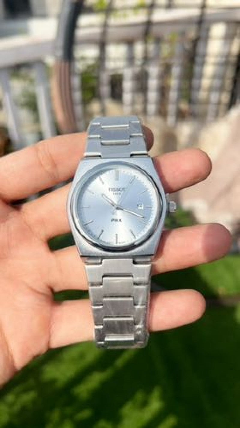 TISSOT PRX ice blue Secondary image