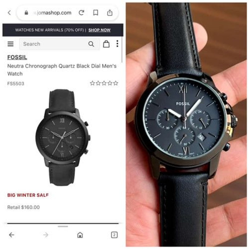 Fossil Neutra Chronograph heavy quality Main image