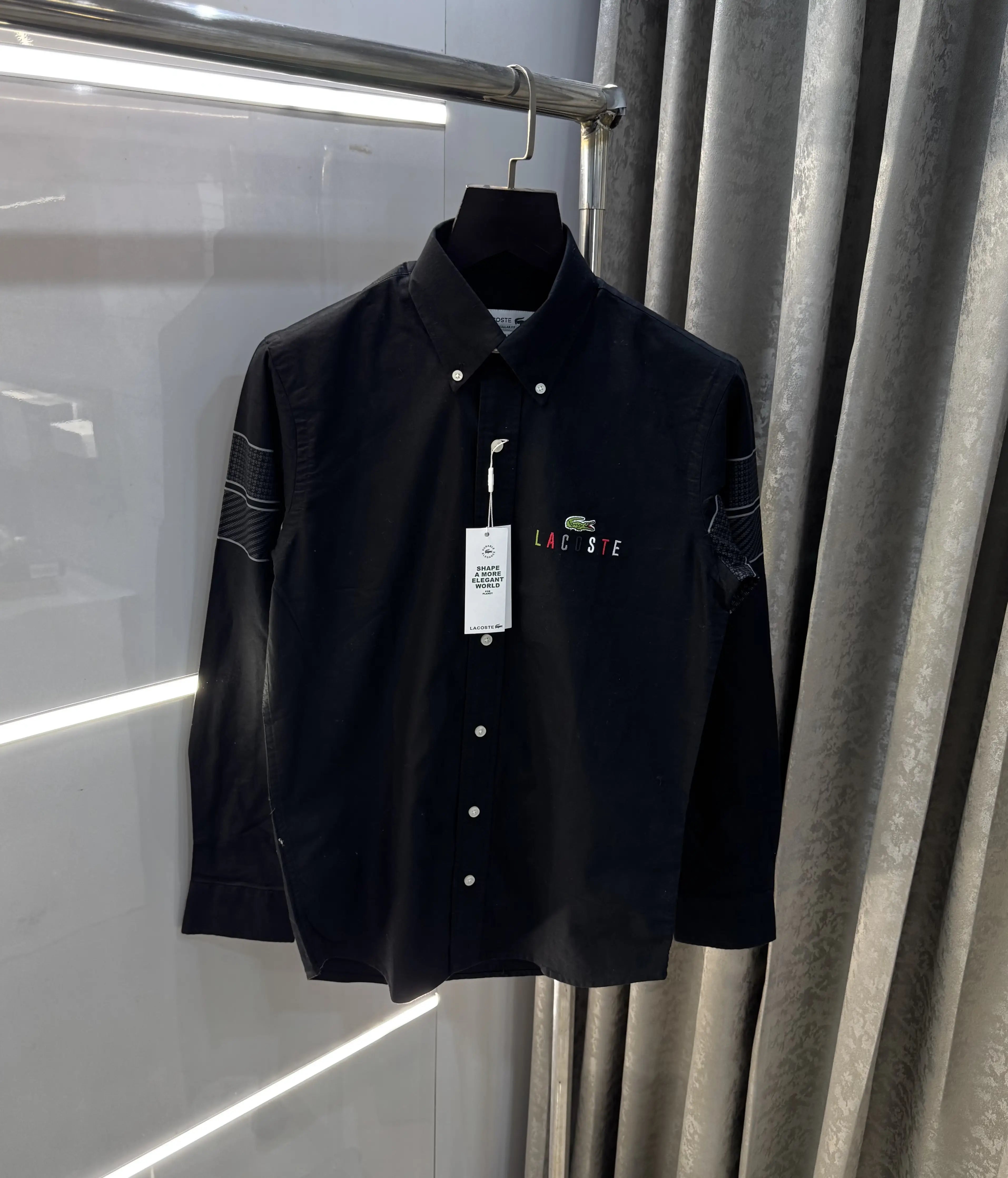 Lacost e Black Logo Work Premium Shirt Secondary image