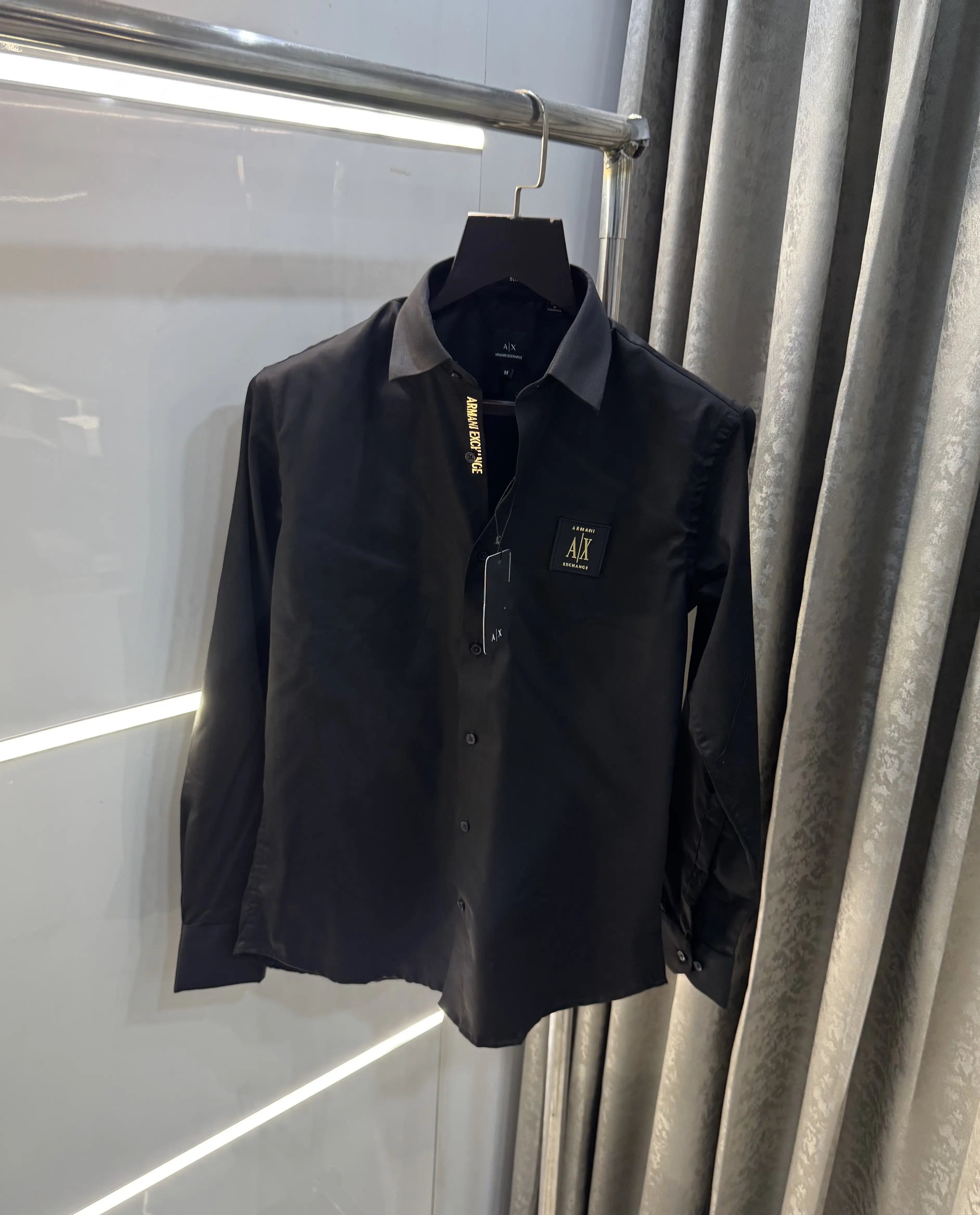 Arman i Exchange Black Logo Work Premium Shirt Secondary image