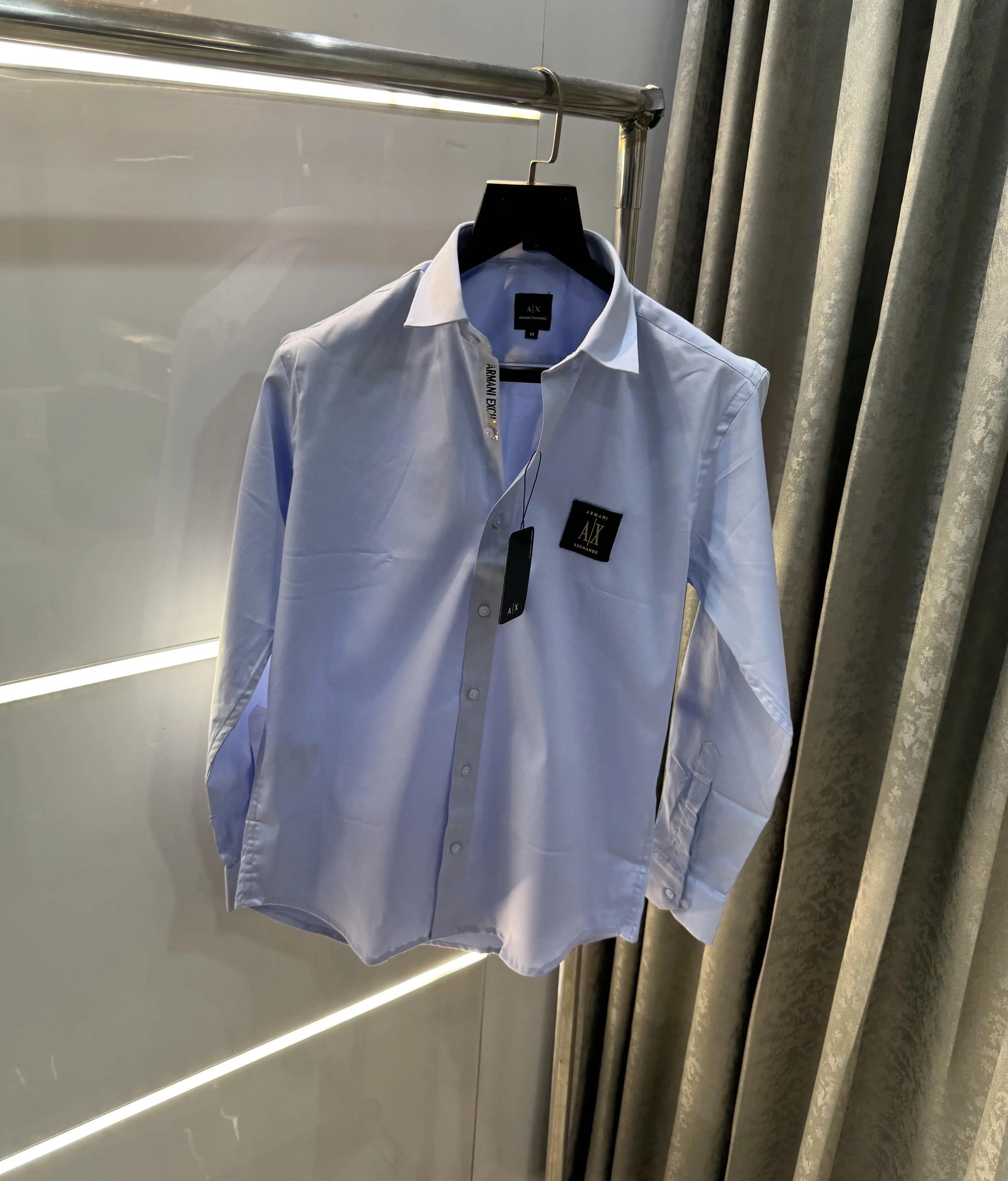 Arman i Exchange Sky Blue Logo Work Premium Shirt Secondary image