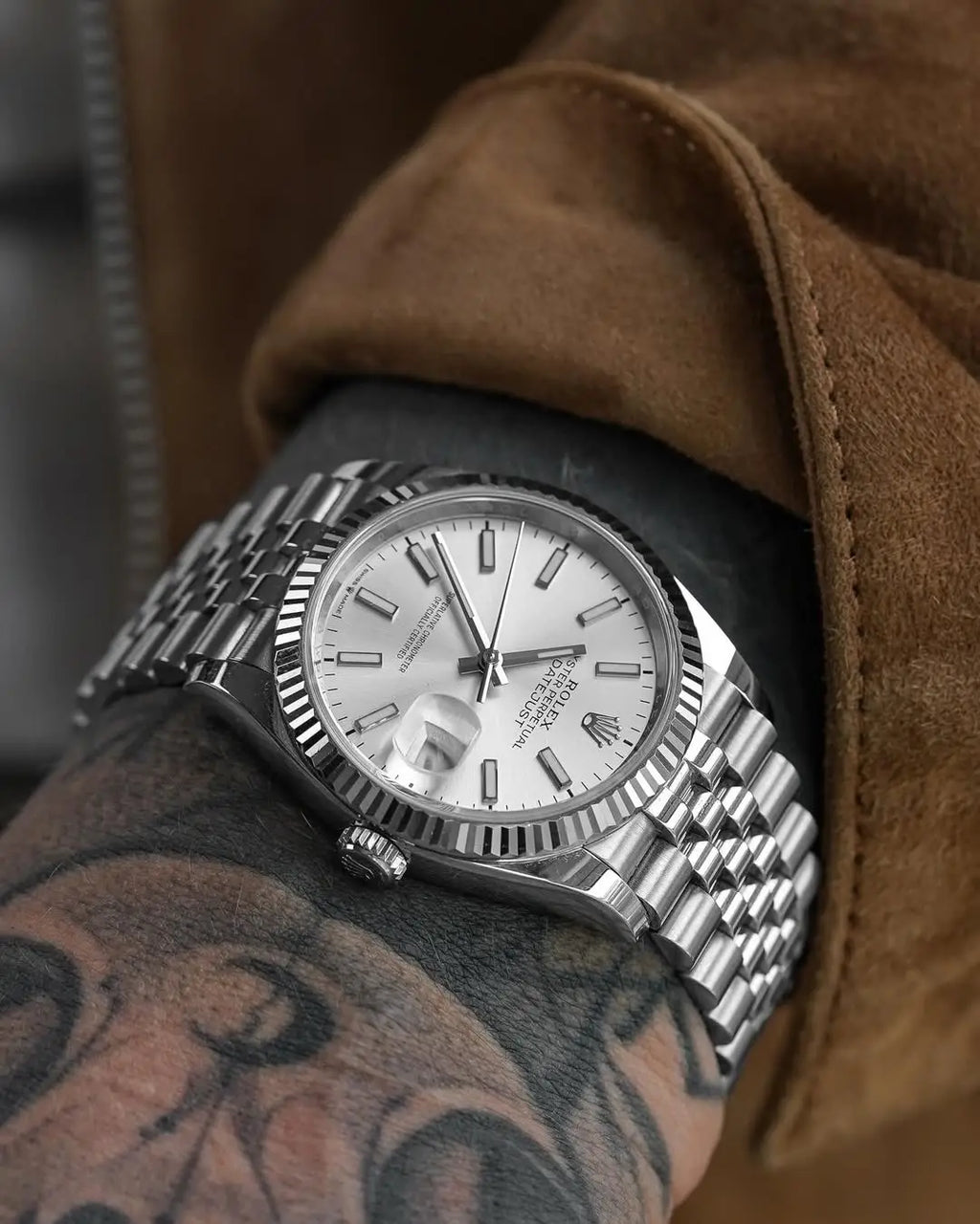 Rolex Date Just heavy shift movement