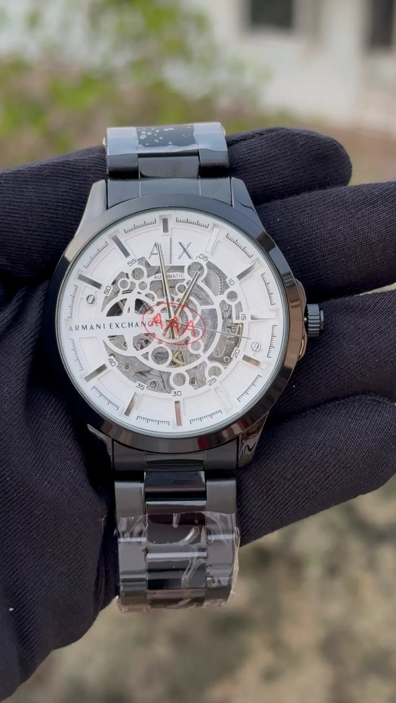 Armani Exchange Skeleton Automatic Secondary image