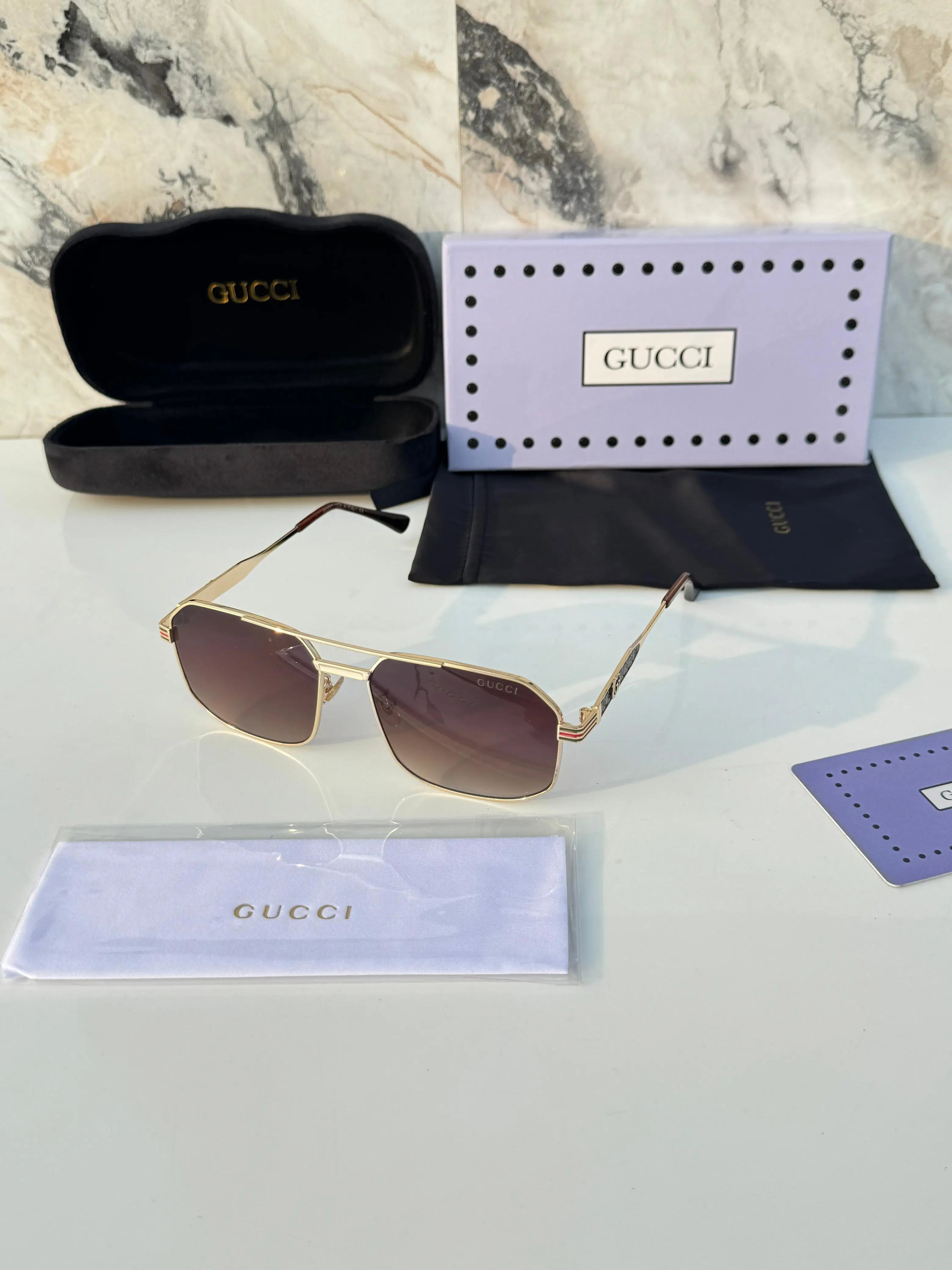Gucci_9028_gold_brown Main image