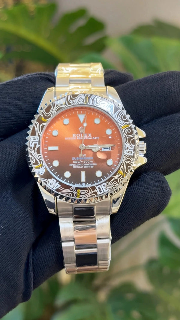 Rolex DiW Submariner heavy shift movement