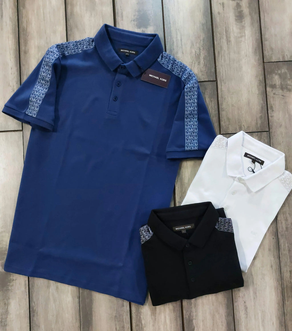 Michael Kors Petrol Blue Premium Polo T-shirt