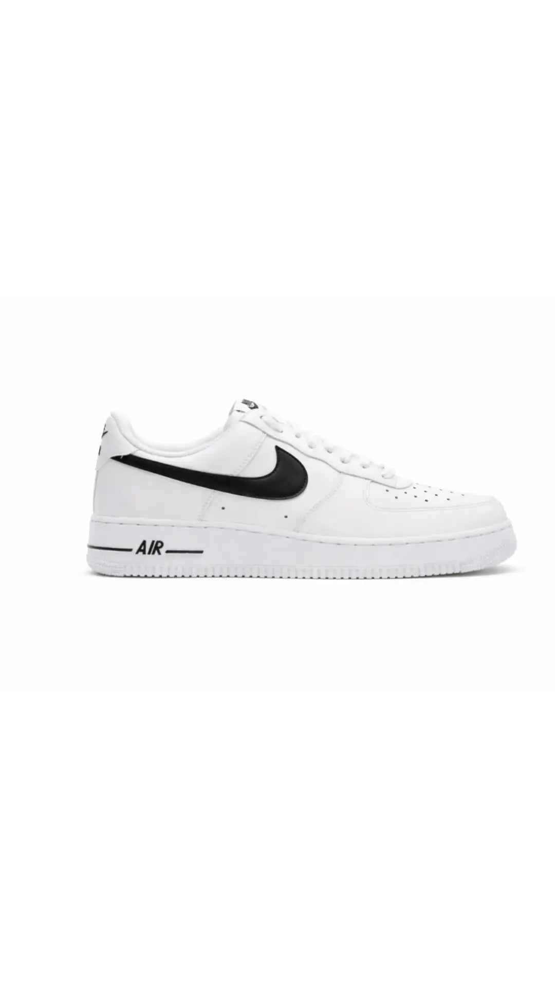 Nike_Air Force 1 Low White Black Mens Shoes