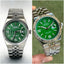 rolex land deweller green