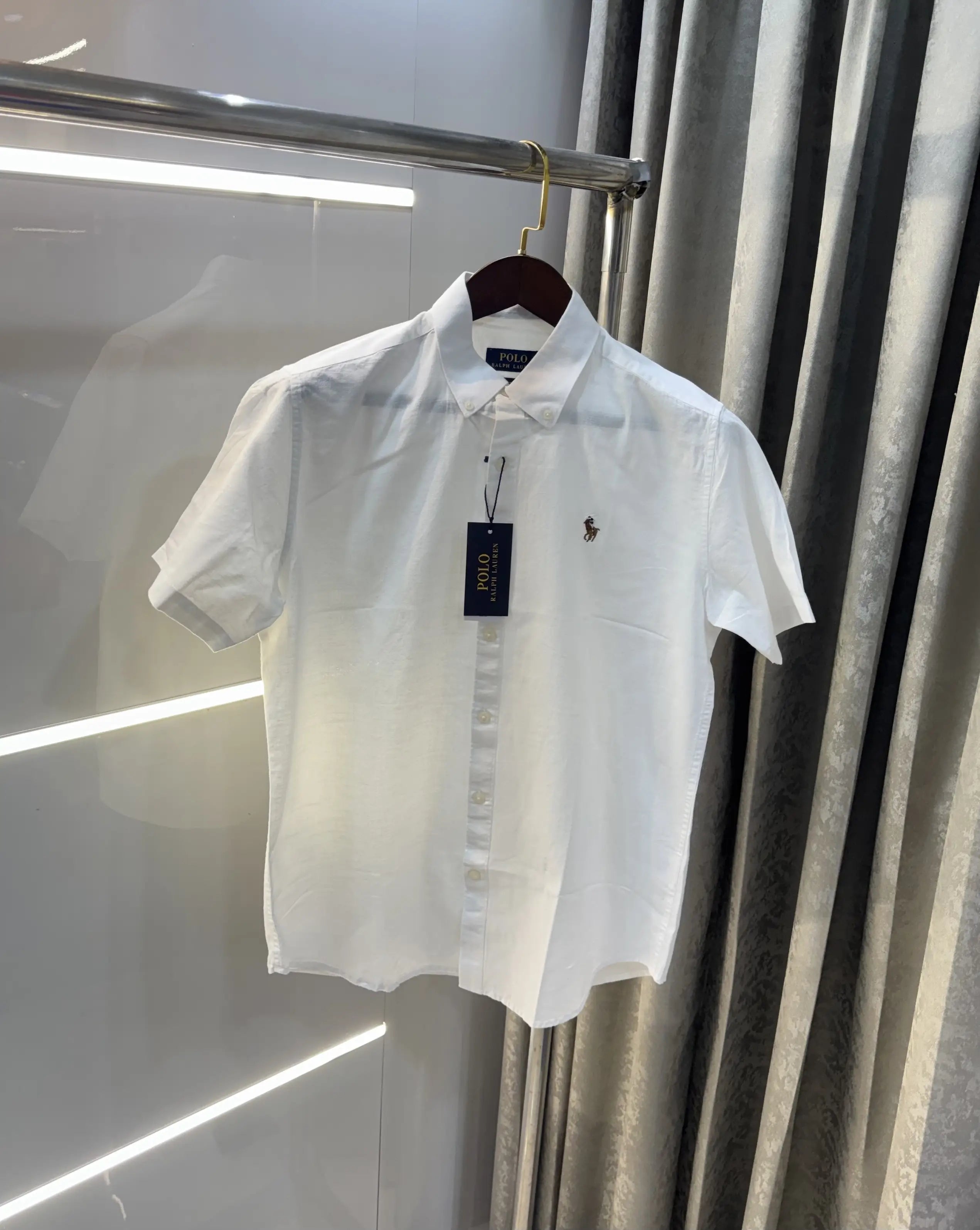 Ralph  Lauren White Premium Linen Shirt Secondary image