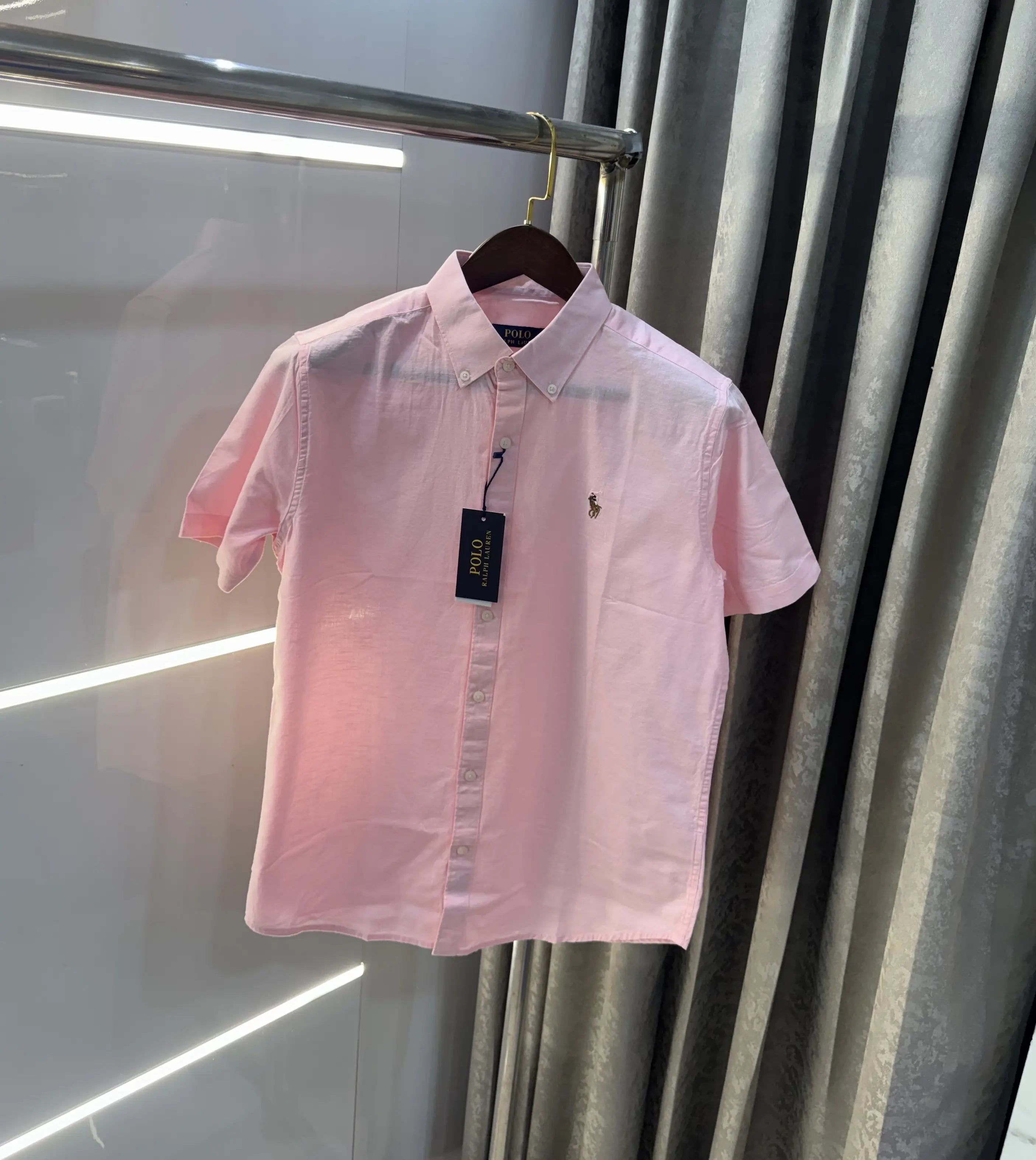 Ralph  Lauren Pink Premium Linen Shirt Secondary image