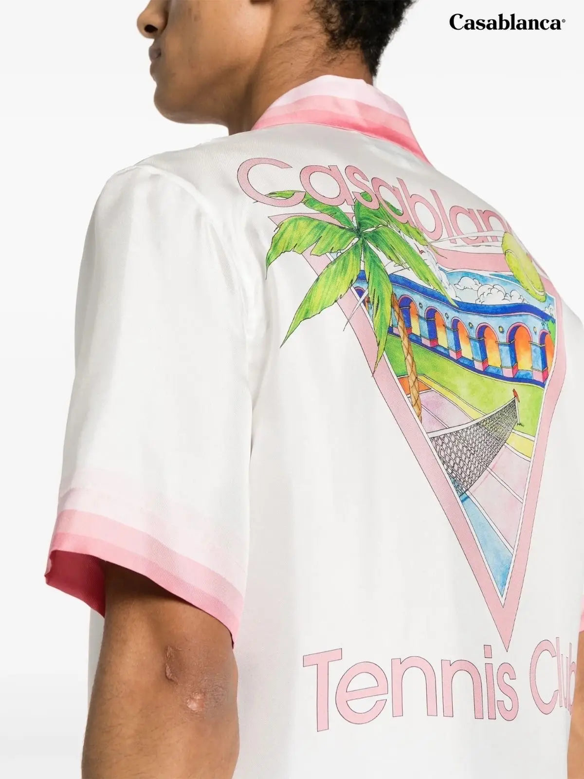 Casablanca Pink Premium Loose Fit Shirt Main image