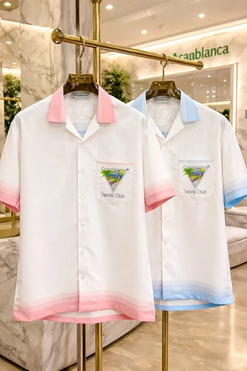 Casablanca Pink Premium Loose Fit Shirt Secondary image