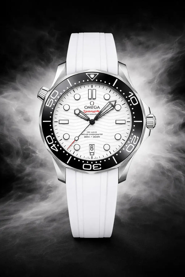 Omega Seaster Diver 300M White Black