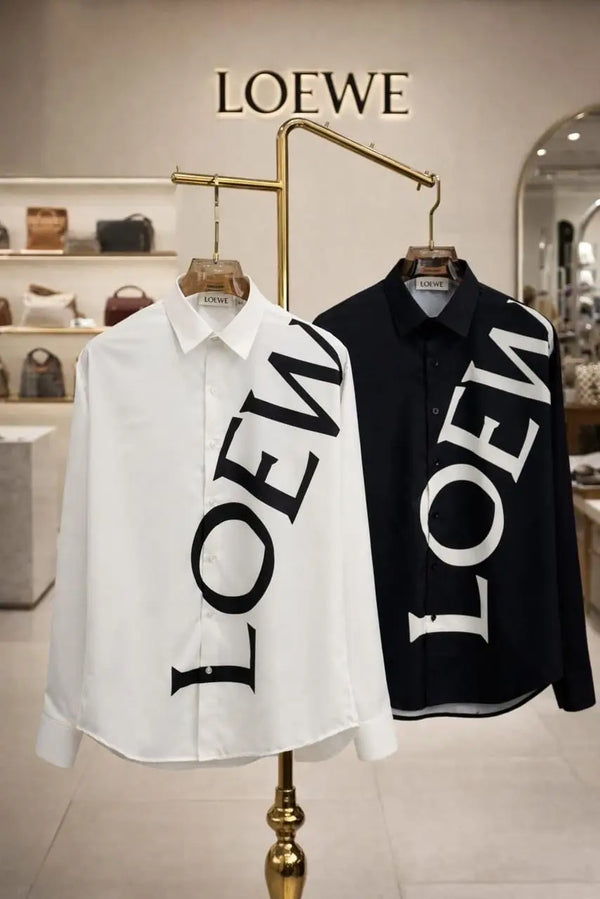 Loewe Black Designer CR7 Edition Premium Shirt With Box Packing