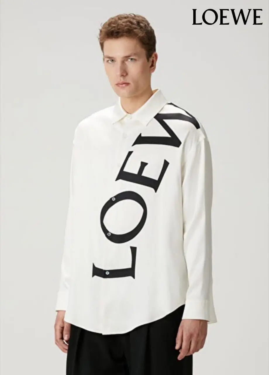 Loewe White Designer CR7 Edition Premium Shirt With Box Packing Secondary image
