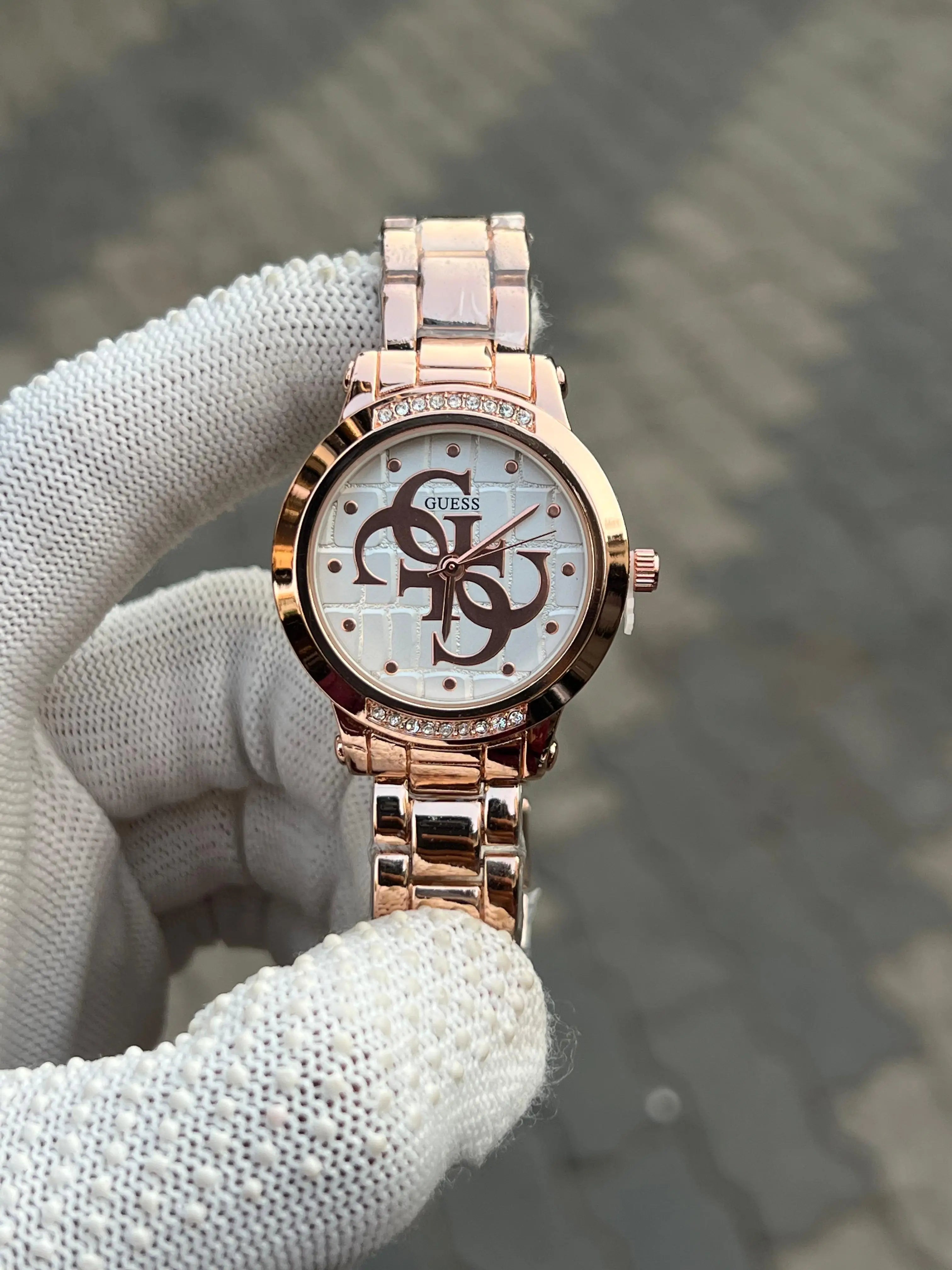 Guess Diamond Rose Gold White Main image
