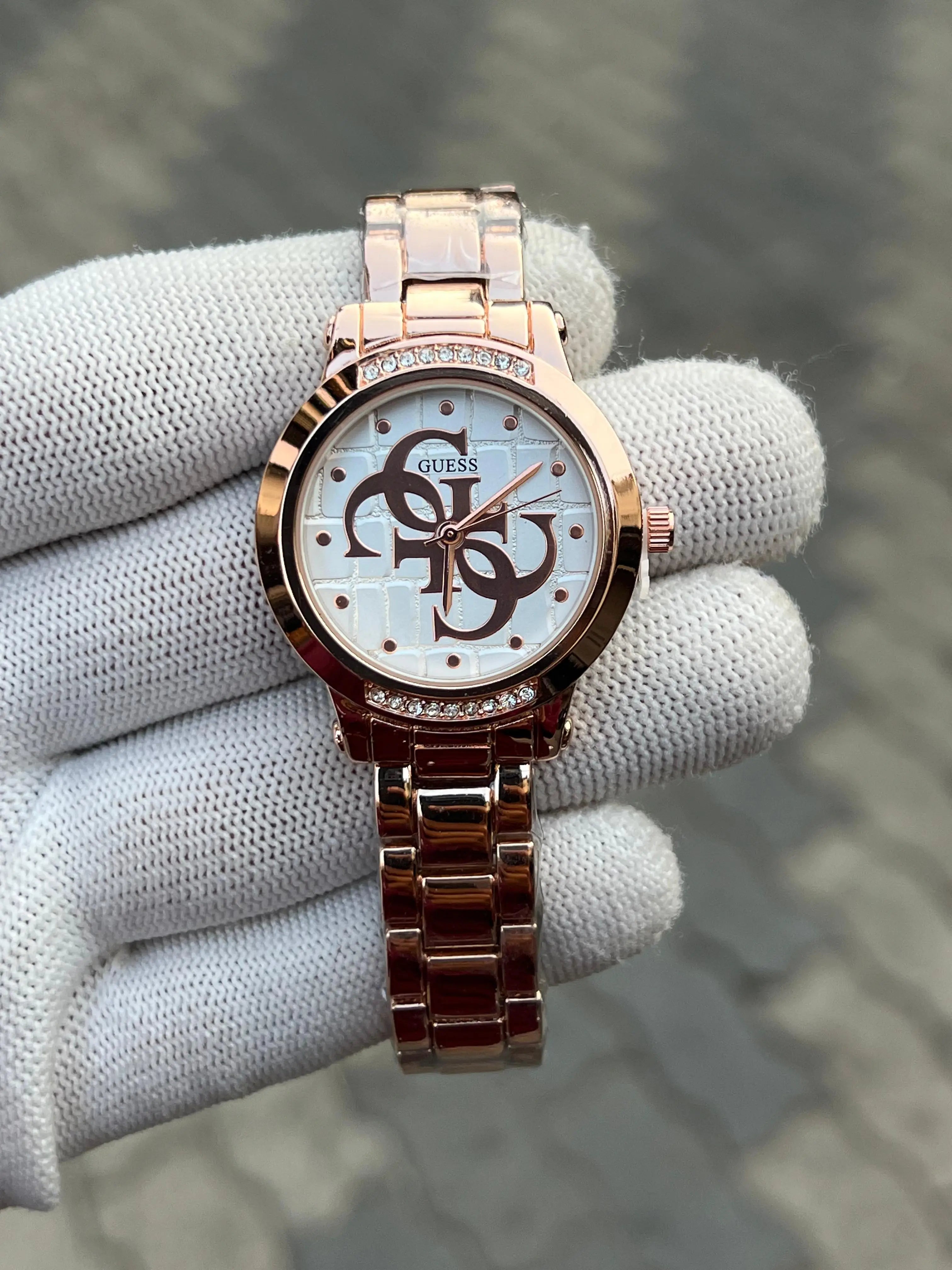 Guess Diamond Rose Gold White Secondary image