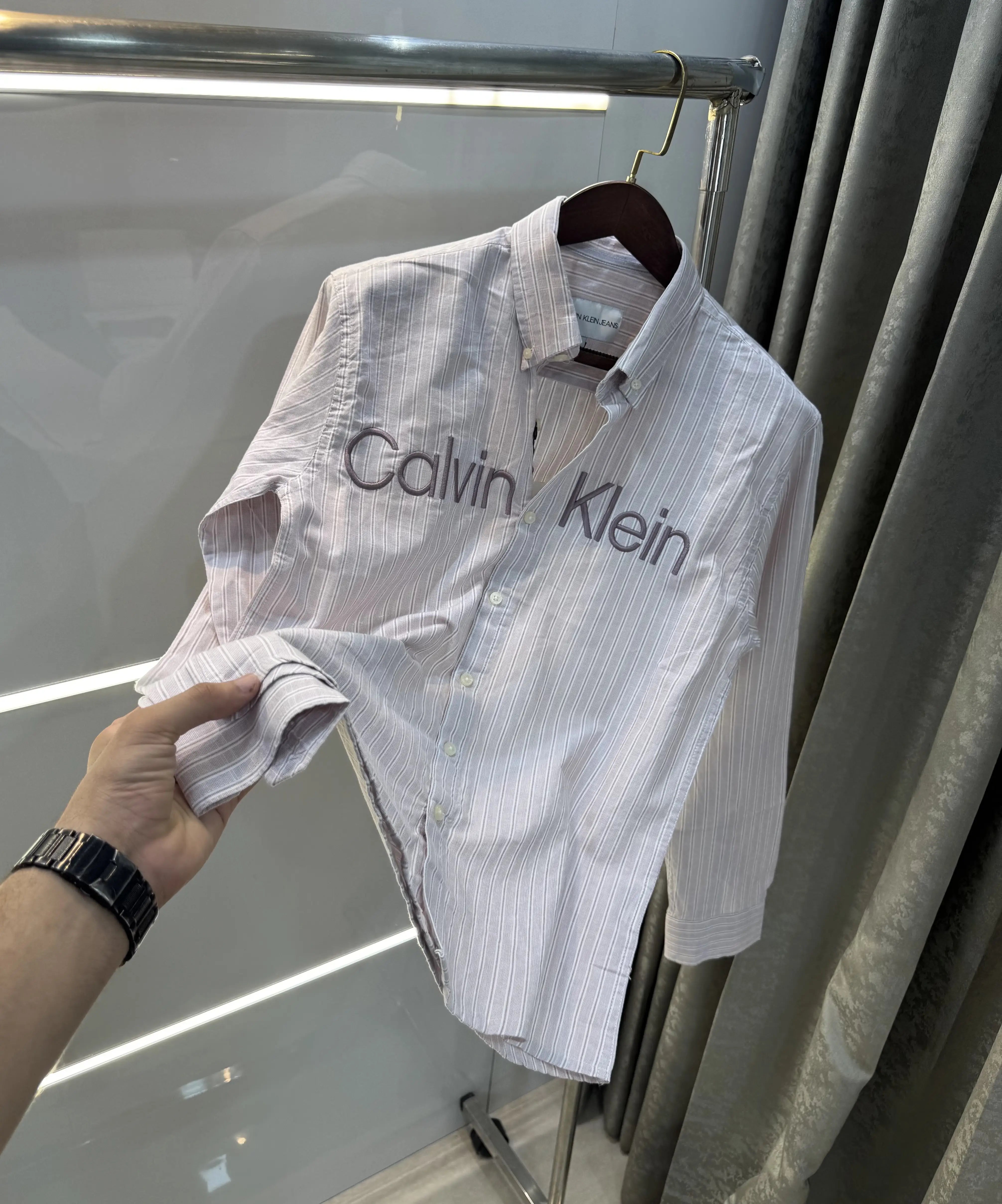 Calvin Klein Milange Logo Work Premium Shirt Main image