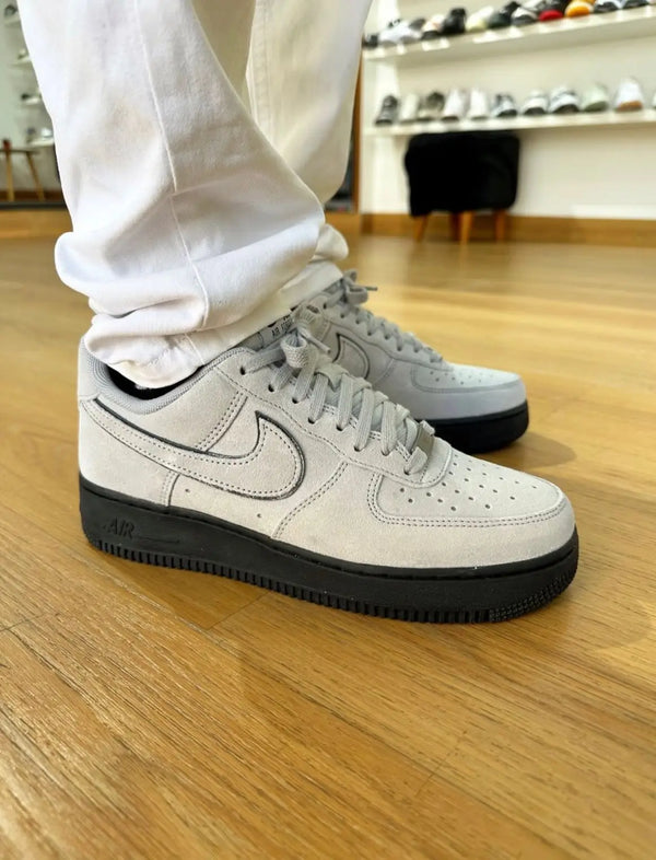Nike Airforce 1 SUEDE GREY BLACK