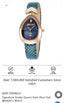 Just Cavalli Signature Snake Quartz Dark Blue Dial Women's Watch