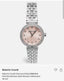 Roberto Cavalli Chiarezza RC5L078M0015 Pink Dial Stainless Steel Women's Wristwatch30 mm