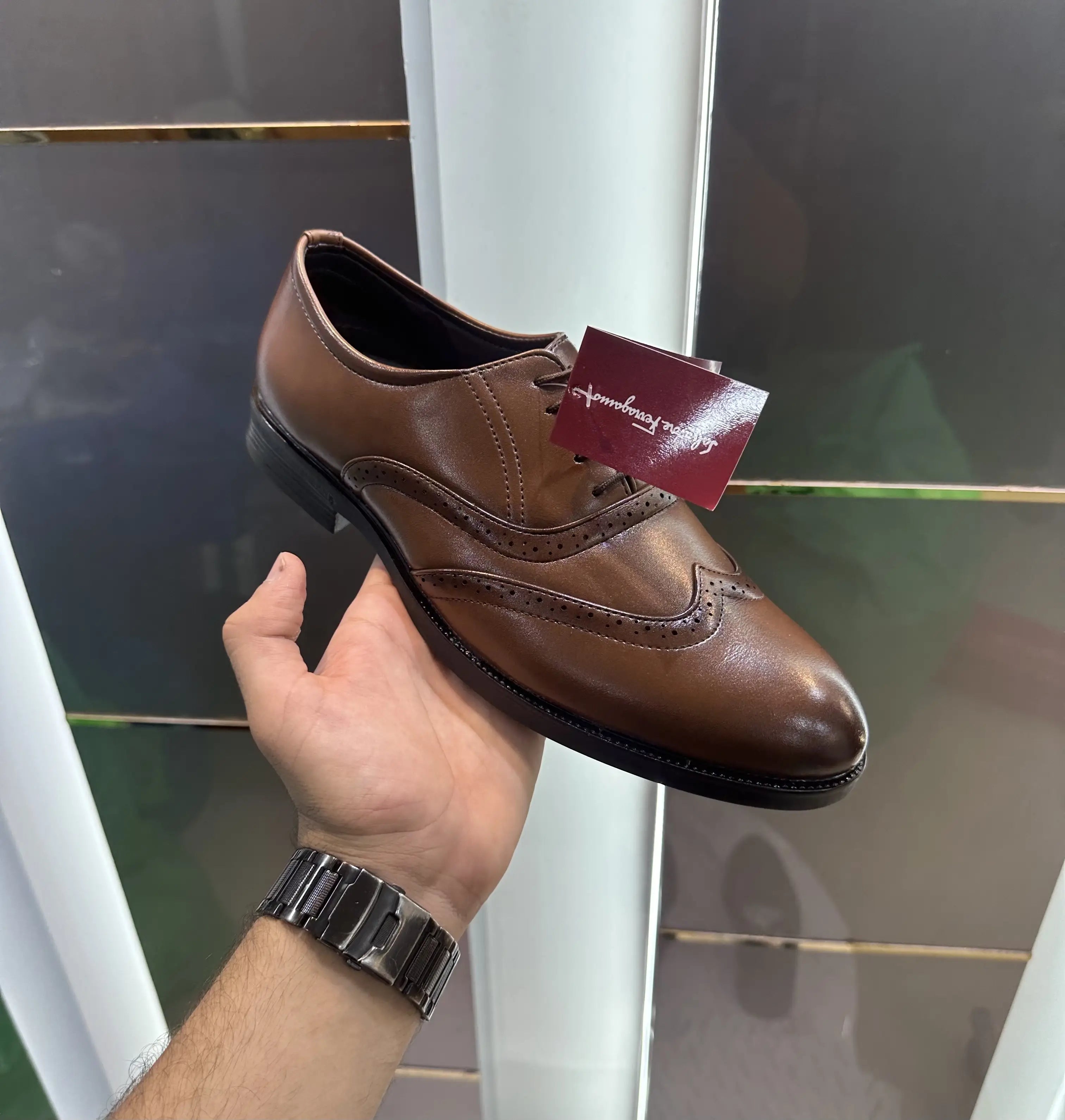 Salvatore Ferragamo Premium Leather Quality Formal Shoes