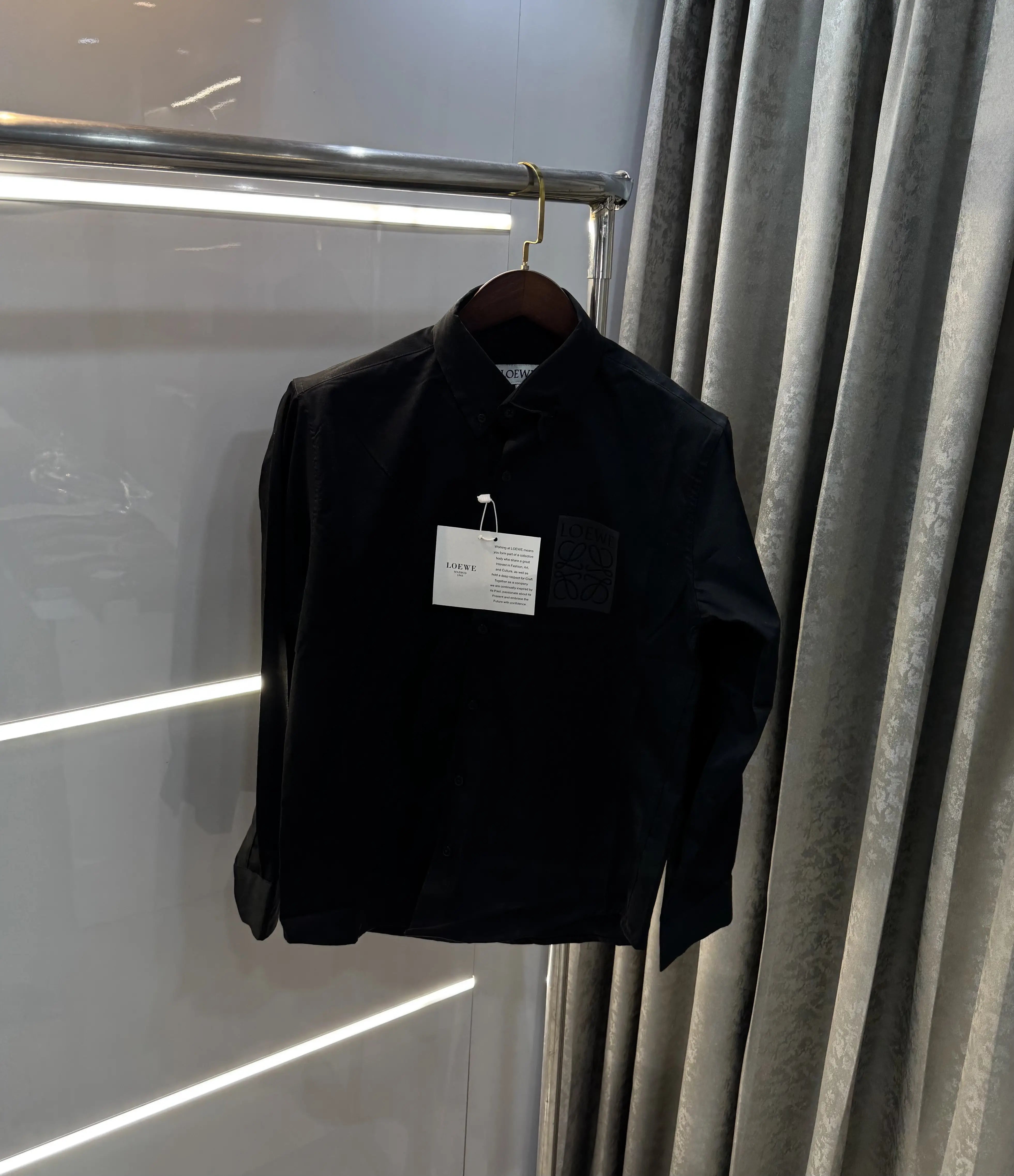 Loewe Black Logo Work Premium Shirt Secondary image