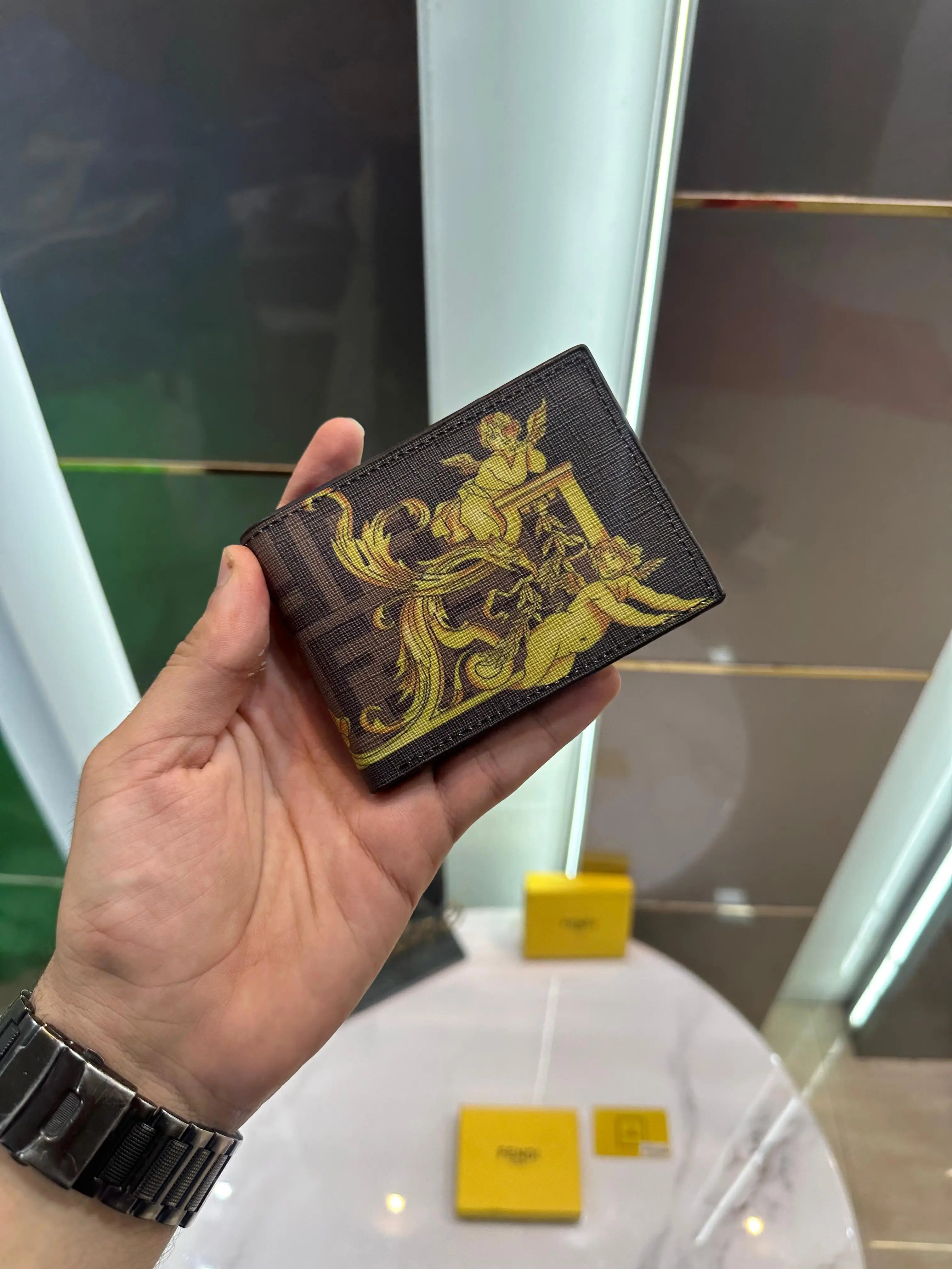 Fend i  Printed Premium Wallet Fn302