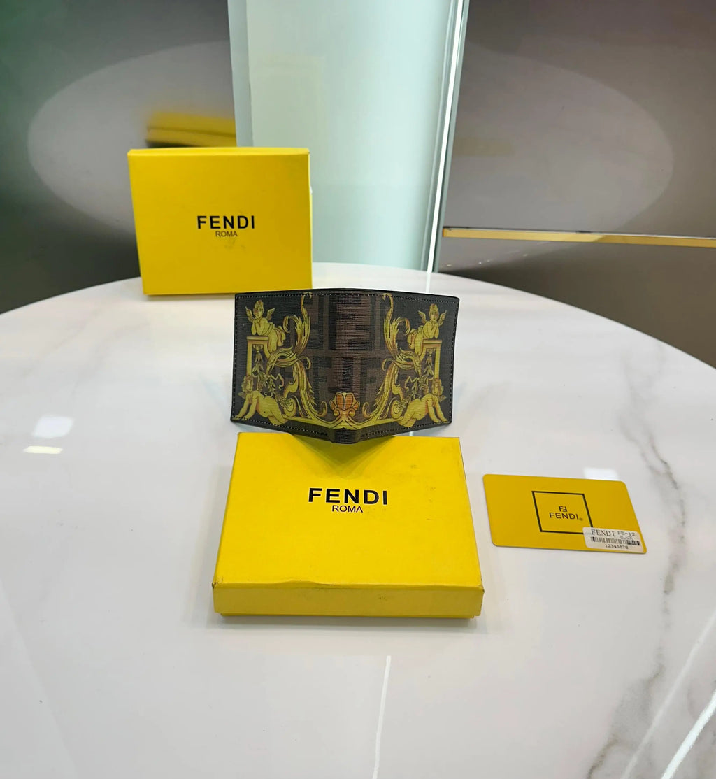 Fend i  Printed Premium Wallet Fn302