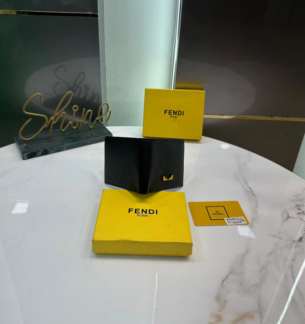 Fend i 002 Black Premium Wallet
