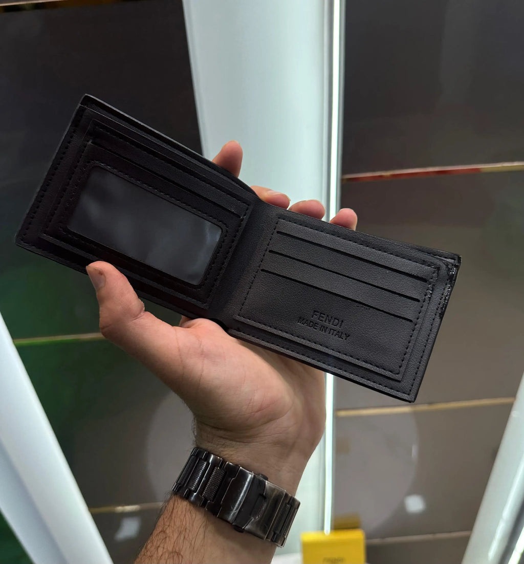 Fend i 002 Black Premium Wallet