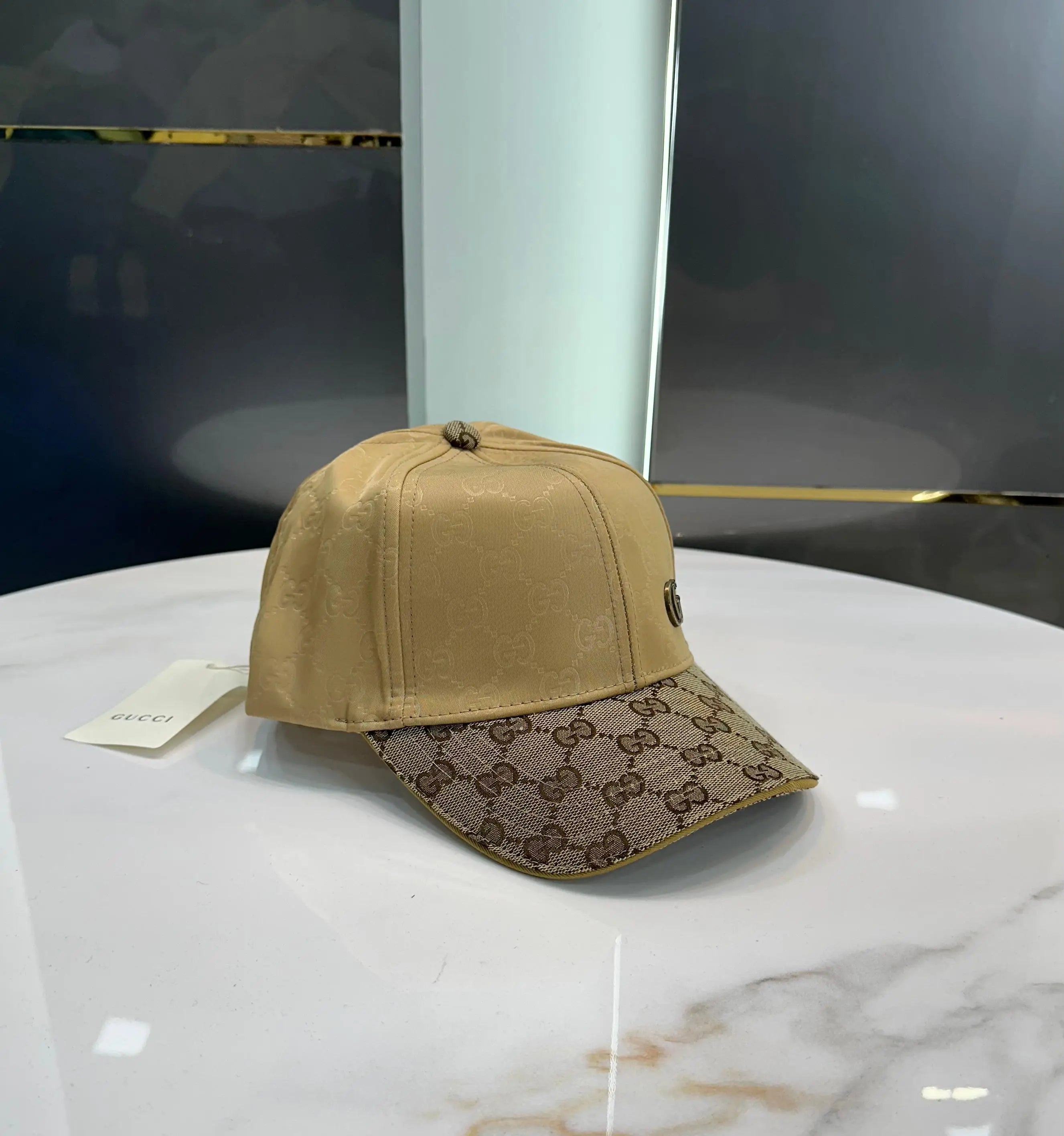 Gucc i Beige 001 Premium Imported Cap