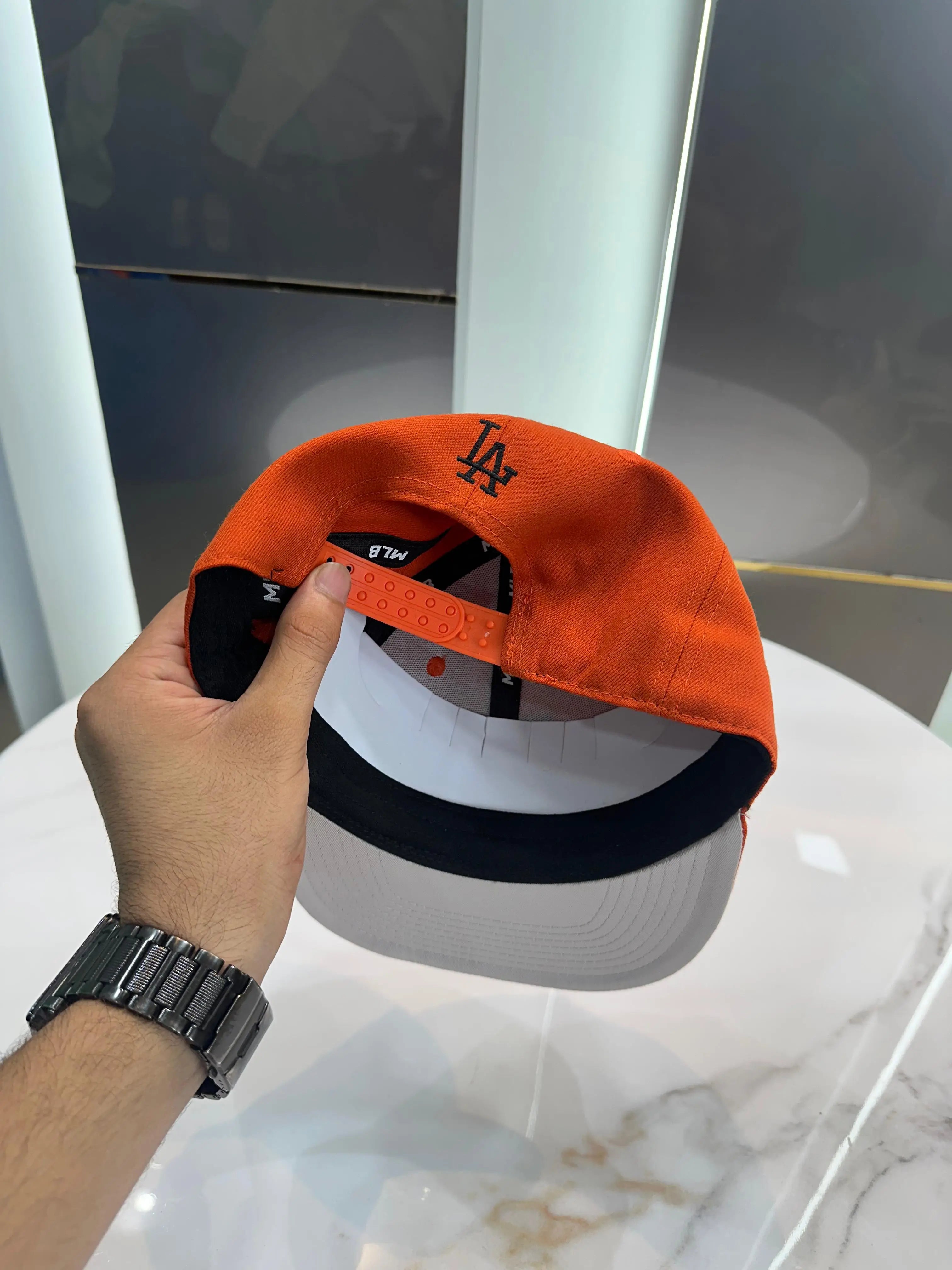 LA  Orange Imported Cap